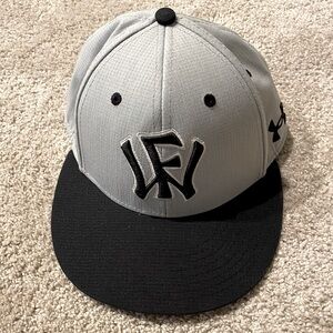 EUC Wow Factor baseball hat gray/black size Medium
